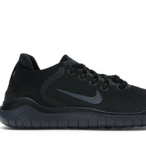Nike Free RN 2018 Running Shoes Triple Black Men's Sneakers 942836-002 size 12.5